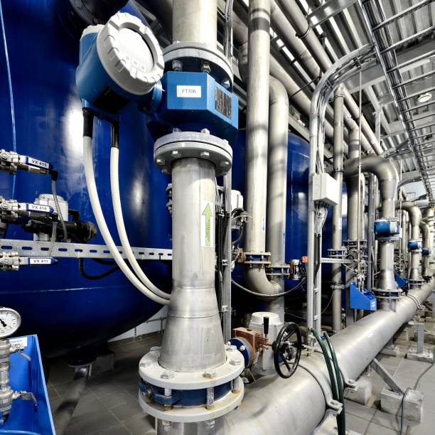 istock Large industrial boiler room 1092623164