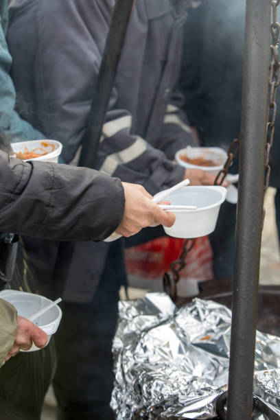 istock Warm food for the poor and homeless 1092626206