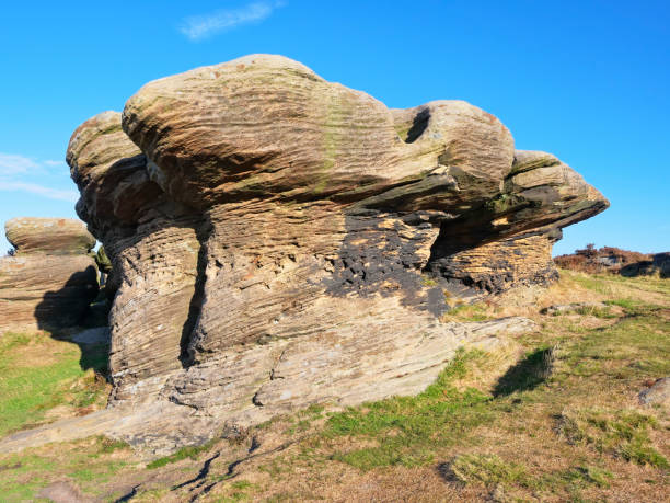 istock Close up of weathered rock formation 1092627394