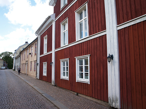 street in Vimmerby, Sweden