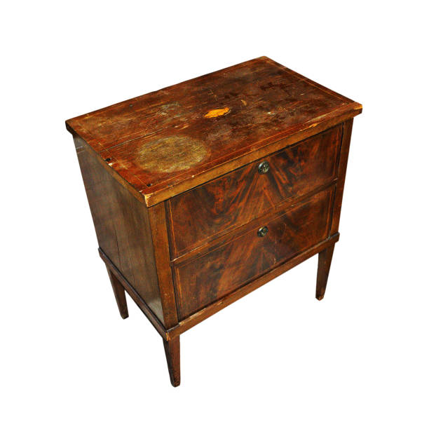 istock old damaged wooden chest, object isolated over white 1092647538