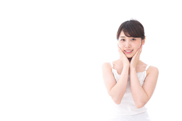 istock Young woman beauty care 1092647600