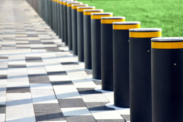 istock A series of restrictive pillars 1092649478