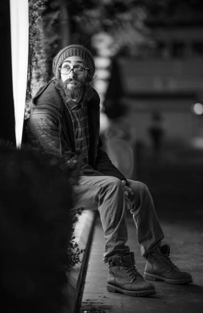 istock Male portrait  Black&White Portrait 1092653846