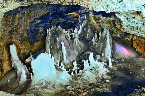 istock detail in Scarisoara glacier 1092655098