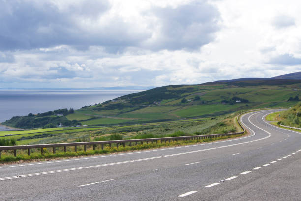 istock Empty road in the Scottish Highlands 1092657844