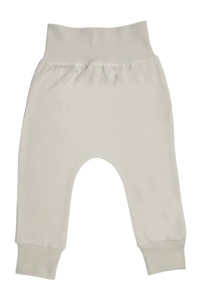 istock white Color baby's trousers isolated on a white background 1092670508