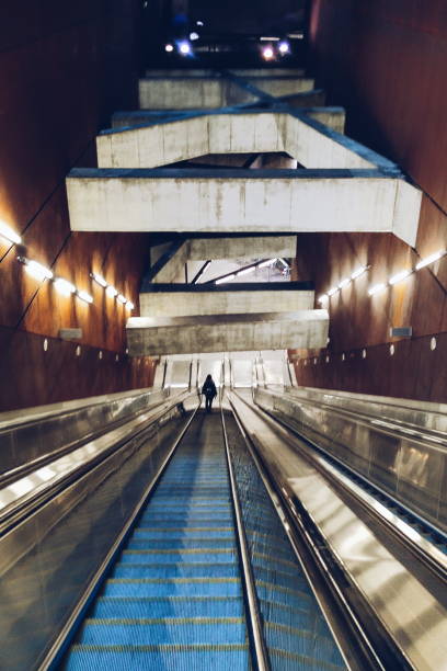 istock Budapest, Hungary - 12102017: Modern metro 1092683452