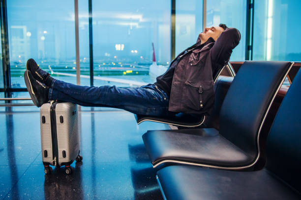istock Male Passenger Waiting for His Airplane 1092689414