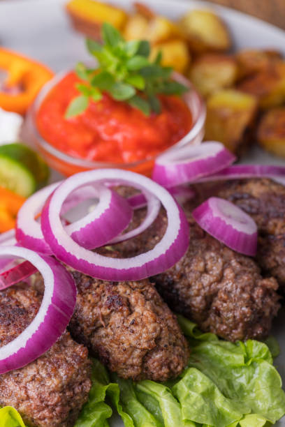istock closeup of cevapcici on a plate 1092699992