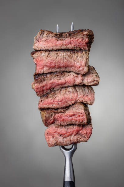 istock slices of a steak on a fork 1092700462