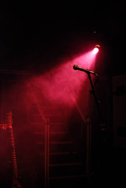 istock Music concert instruments silhouette 1092705358
