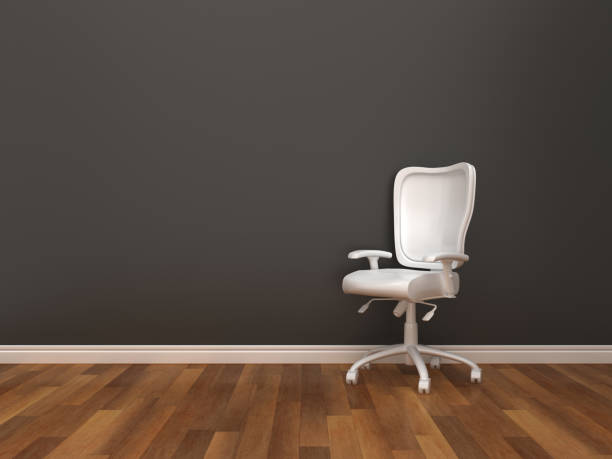 istock Office Chair on in Room - 3D Rendering 1092713058