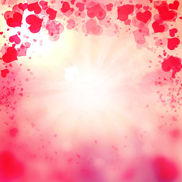 istock Valentine Hearts Abstract Pink Background. 1092722398