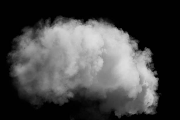 Thick smoke Thick smoke isolated on a black background black and white monochrome image fumes photos stock pictures, royalty-free photos & images