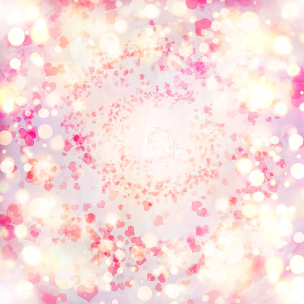 istock Valentine Hearts Abstract Pink Background. 1092725100