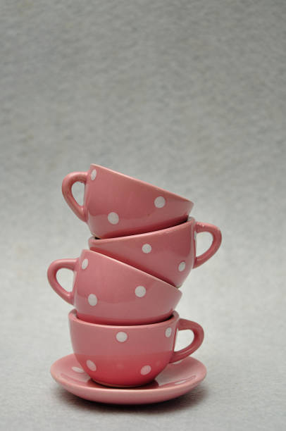 istock A stack of spotted porcelain tea cups on top of a plate 1092732720