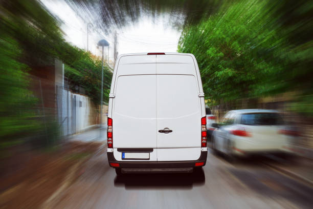 istock delivery van in the city 1092733172