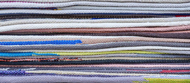 istock Assorted soft mats lying in one pile in modern shop 1092740004