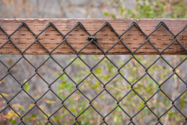 Chain Link Fence, Boundary, Fence, USA, Close-up