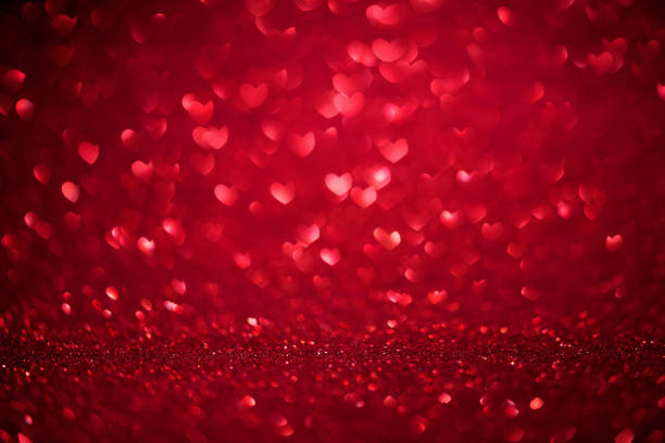 istock St. Valentine's Day red bokeh background with love heart, place for text 1092744530