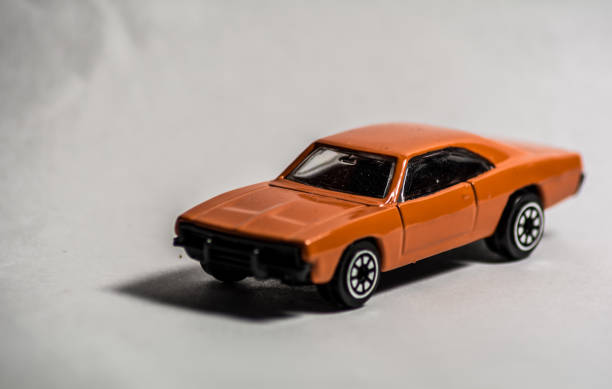 istock Orange muscle car 1092757482