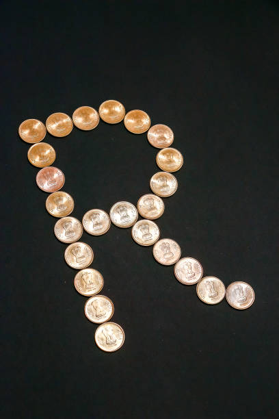 istock New indian coins. 1092769282