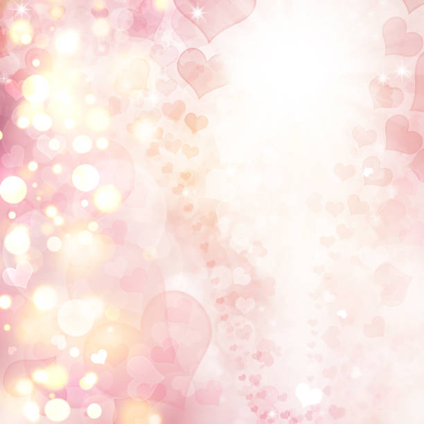 istock Valentine Hearts Abstract Pink Background. 1092769442