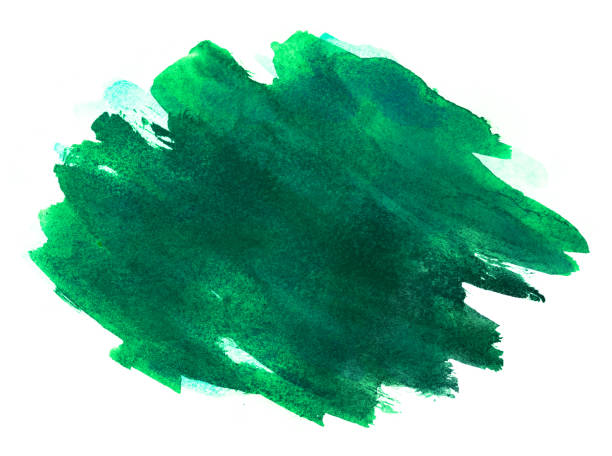 istock green watercolor stain 1092769710