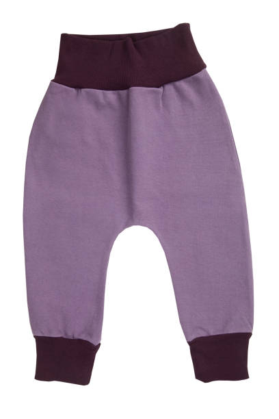 istock Purple Color baby's trousers isolated on a white background 1092770272