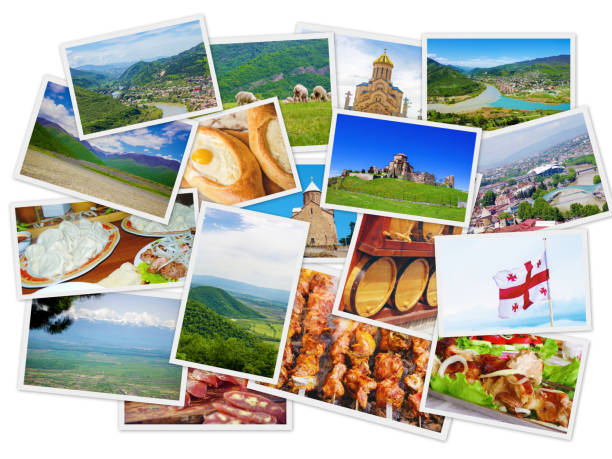 istock Collages Georgia Tbilisi. Selective focus. nature city. 1092770656