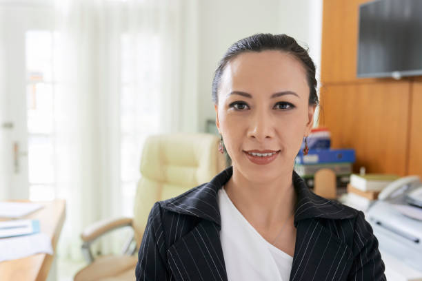 istock Cheerful businesswoman 1092773180