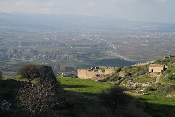 istock Acrocorinth, Upper Corinth fortress 1092777282