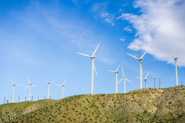 istock Wind turbines, California 1092780292