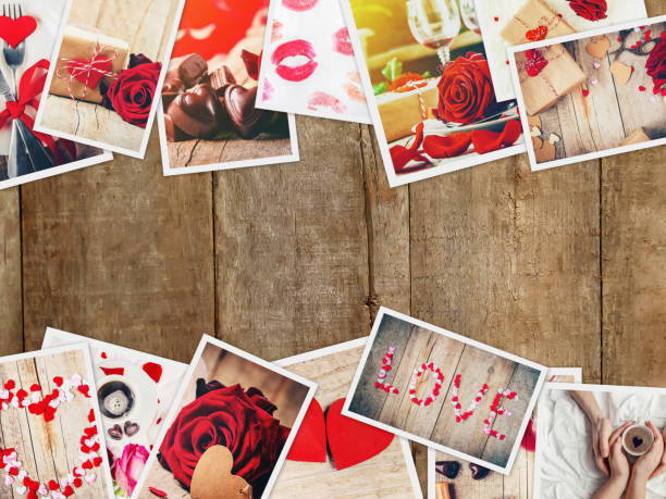 istock Collage of love and romance. Selective focus. 1092781060
