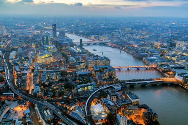 istock London Cityscape Illuminated at Dusk 1092798124