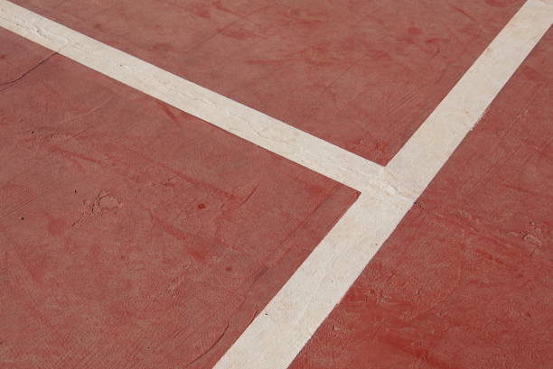 istock Tennis court striping 1092801676