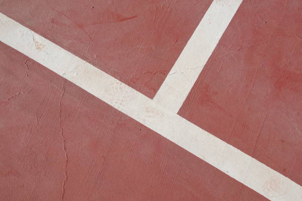 istock Tennis court striping 1092801758