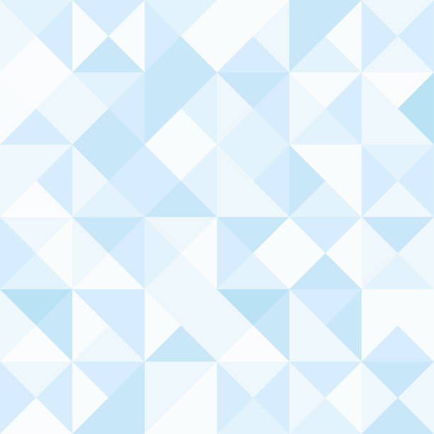Seamless polygon background pattern - polygonal - blue wallpaper - vector Illustration Seamless polygon background pattern - polygonal - blue wallpaper - vector Illustration ice patterns stock illustrations