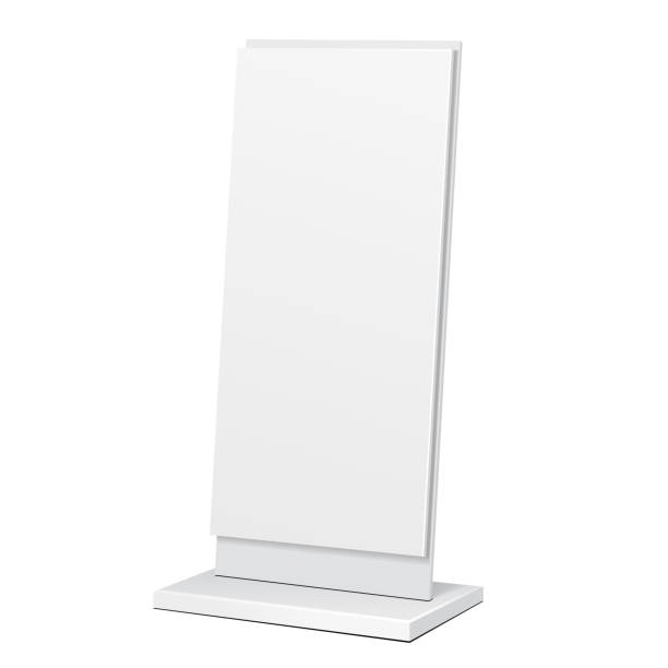 istock Outdoor Advertising Stand Banner Shield Display, Advertising. Illustration Isolated On White Background. Vector EPS10 1092839044