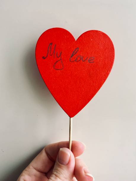 istock Red heart, love, white background 1092840128