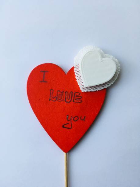 istock Red heart, love, white background 1092840462