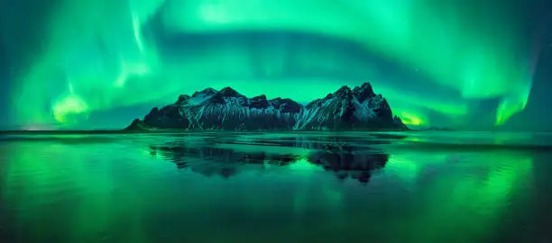 Photo of Stokksnes aurora