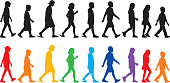 istock Children Walking Silhouettes 1092852524