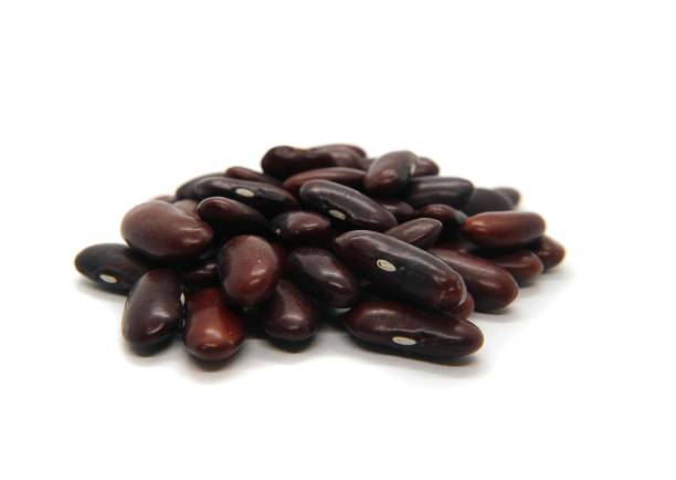 istock Beans pile food isolated on white background. 1092860764