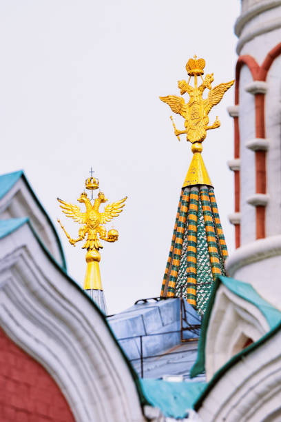 Imperial Eagles of Kazan Cathedral Moscow