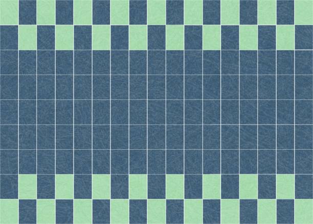 istock Flat vector of glazed tiles with noise and texture, marble textured background. 1092906682