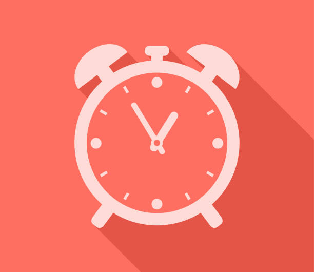 目覚まし時計タイマー表示時間 - grace点のイラスト素材／クリップアート素材／マンガ素材／アイコン素材