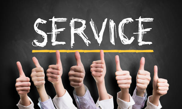 thumbs up to good service