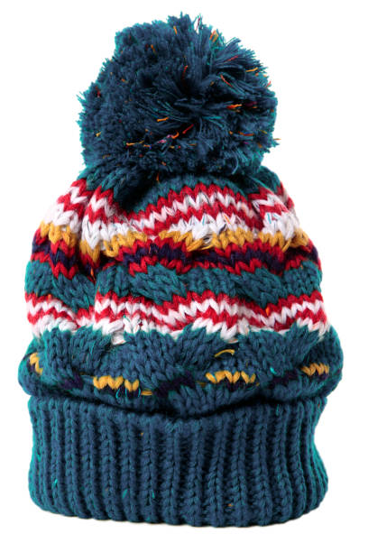 istock Bobble ski knit hat isolated white background 1092951058